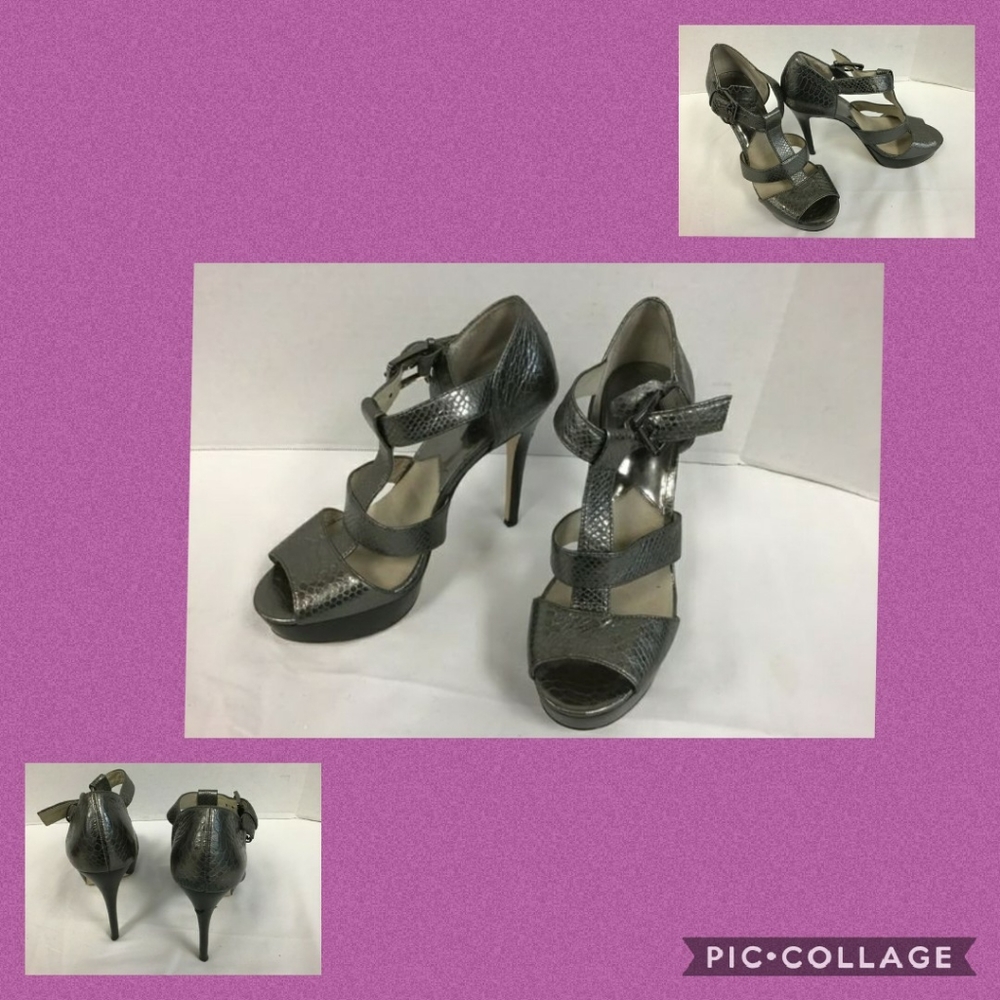 Michael Kors Strappy Platform Heels Size 9